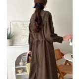 【防シワ機能付き】主役級！さらりと着られるシンプル派のためのノーカラー袖ボリュー… | Classical Elf  | 詳細画像16 