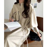 【防シワ機能付き】主役級！さらりと着られるシンプル派のためのノーカラー袖ボリュー… | Classical Elf  | 詳細画像17 