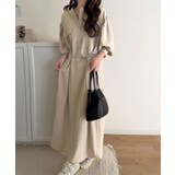 【防シワ機能付き】主役級！さらりと着られるシンプル派のためのノーカラー袖ボリュー… | Classical Elf  | 詳細画像19 