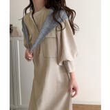 【防シワ機能付き】主役級！さらりと着られるシンプル派のためのノーカラー袖ボリュー… | Classical Elf  | 詳細画像22 