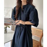 【防シワ機能付き】主役級！さらりと着られるシンプル派のためのノーカラー袖ボリュー… | Classical Elf  | 詳細画像24 