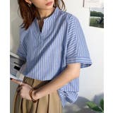 楽ちんな着心地×さらっとした肌触り。きれい見えも叶う一枚。リネン混バンドカラース… | Classical Elf | 詳細画像47