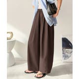 ゆるく、美しく、すらり整う。ボリュームギャザーイージータックパンツ(ウエストゴム… | Classical Elf | 詳細画像12