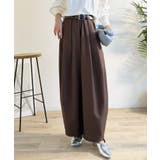 ゆるく、美しく、すらり整う。ボリュームギャザーイージータックパンツ(ウエストゴム… | Classical Elf | 詳細画像19