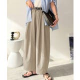 ゆるく、美しく、すらり整う。ボリュームギャザーイージータックパンツ(ウエストゴム… | Classical Elf | 詳細画像21