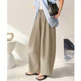 ゆるく、美しく、すらり整う。ボリュームギャザーイージータックパンツ(ウエストゴム… | Classical Elf | 詳細画像22