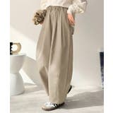 ゆるく、美しく、すらり整う。ボリュームギャザーイージータックパンツ(ウエストゴム… | Classical Elf | 詳細画像24