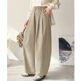 ゆるく、美しく、すらり整う。ボリュームギャザーイージータックパンツ(ウエストゴム… | Classical Elf | 詳細画像25