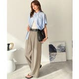 ゆるく、美しく、すらり整う。ボリュームギャザーイージータックパンツ(ウエストゴム… | Classical Elf | 詳細画像26