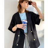 きちんと感も、抜け感も。夏に着られるテーラード。ショートスリーブオーバーサイズジ… | Classical Elf | 詳細画像13