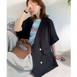 きちんと感も、抜け感も。夏に着られるテーラード。ショートスリーブオーバーサイズジ… | Classical Elf | 詳細画像17