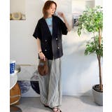 きちんと感も、抜け感も。夏に着られるテーラード。ショートスリーブオーバーサイズジ… | Classical Elf | 詳細画像18