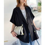 きちんと感も、抜け感も。夏に着られるテーラード。ショートスリーブオーバーサイズジ… | Classical Elf | 詳細画像19