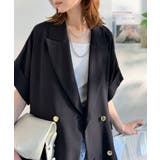 きちんと感も、抜け感も。夏に着られるテーラード。ショートスリーブオーバーサイズジ… | Classical Elf | 詳細画像21