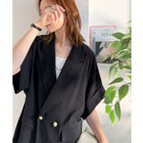 きちんと感も、抜け感も。夏に着られるテーラード。ショートスリーブオーバーサイズジ… | Classical Elf | 詳細画像23