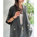 きちんと感も、抜け感も。夏に着られるテーラード。ショートスリーブオーバーサイズジ… | Classical Elf | 詳細画像26