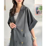 きちんと感も、抜け感も。夏に着られるテーラード。ショートスリーブオーバーサイズジ… | Classical Elf | 詳細画像29