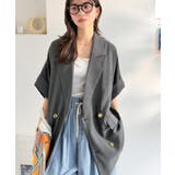 きちんと感も、抜け感も。夏に着られるテーラード。ショートスリーブオーバーサイズジ… | Classical Elf | 詳細画像31