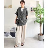 きちんと感も、抜け感も。夏に着られるテーラード。ショートスリーブオーバーサイズジ… | Classical Elf | 詳細画像36