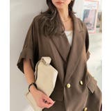 きちんと感も、抜け感も。夏に着られるテーラード。ショートスリーブオーバーサイズジ… | Classical Elf | 詳細画像41