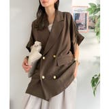 きちんと感も、抜け感も。夏に着られるテーラード。ショートスリーブオーバーサイズジ… | Classical Elf | 詳細画像42