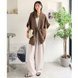 きちんと感も、抜け感も。夏に着られるテーラード。ショートスリーブオーバーサイズジ… | Classical Elf | 詳細画像43