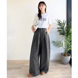 旬なワイドシルエットが目を惹く１着♪タックバレルレッグパンツ | Classical Elf  | 詳細画像22 