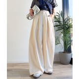 旬なワイドシルエットが目を惹く１着♪タックバレルレッグパンツ | Classical Elf  | 詳細画像3 