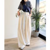 旬なワイドシルエットが目を惹く１着♪タックバレルレッグパンツ | Classical Elf  | 詳細画像4 