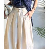 旬なワイドシルエットが目を惹く１着♪タックバレルレッグパンツ | Classical Elf  | 詳細画像5 
