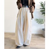 旬なワイドシルエットが目を惹く１着♪タックバレルレッグパンツ | Classical Elf  | 詳細画像6 