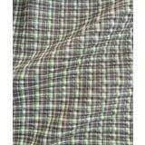 履くだけでお洒落見え。涼しげ素材で魅せる。サッカーチェックタックワイドパンツ | Classical Elf  | 詳細画像43 