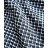 履くだけでお洒落見え。涼しげ素材で魅せる。サッカーチェックタックワイドパンツ | Classical Elf  | 詳細画像45 