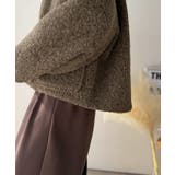 ボリューム感で魅せる、大人の旬アウター。BIGポケット ダブルジップ ループシャ… | Classical Elf | 詳細画像35