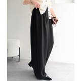 きれいめに穿ける。ダンボール素材オーバーサイズ２タックイージーパンツ（ワイド） | Classical Elf  | 詳細画像9 