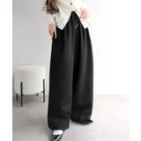 きれいめに穿ける。ダンボール素材オーバーサイズ２タックイージーパンツ（ワイド） | Classical Elf  | 詳細画像10 