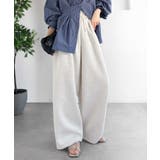 きれいめに穿ける。ダンボール素材オーバーサイズ２タックイージーパンツ（ワイド） | Classical Elf  | 詳細画像18 