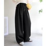 きれいめに穿ける。ダンボール素材オーバーサイズ２タックイージーパンツ（ワイド） | Classical Elf  | 詳細画像4 