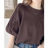 カジュアルな中にも上品さを。綿100% 袖山タックラグラン半袖Tシャツ | Classical Elf | 詳細画像13