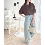 カジュアルな中にも上品さを。綿100% 袖山タックラグラン半袖Tシャツ | Classical Elf | 詳細画像15