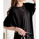 綿100% さらりと上品にきまる。袖タックラグラン半袖ワンピース（ロング丈） | Classical Elf  | 詳細画像13 