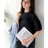 綿100% さらりと上品にきまる。袖タックラグラン半袖ワンピース（ロング丈） | Classical Elf  | 詳細画像17 