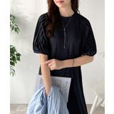 綿100% さらりと上品にきまる。袖タックラグラン半袖ワンピース（ロング丈） | Classical Elf  | 詳細画像19 