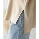 カジュアルな中にも上品さを。綿100%袖山タックラグラン長袖Tシャツ | Classical Elf  | 詳細画像23 