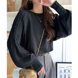カジュアルな中にも上品さを。綿100%袖山タックラグラン長袖Tシャツ | Classical Elf | 詳細画像34