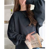 カジュアルな中にも上品さを。綿100%袖山タックラグラン長袖Tシャツ | Classical Elf | 詳細画像36