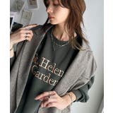 大人上品スタイル。前後2wayパステルロゴ刺繍裏起毛スウェット | Classical Elf  | 詳細画像10 