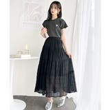 トレンドをまとう。綿100％シルケット風ハート胸サガラ刺繍Tシャツ（半袖） | Classical Elf  | 詳細画像17 