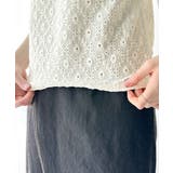 着るだけで華やかに。ふくれジャガード袖タックギャザープルオーバー（半袖） | Classical Elf  | 詳細画像25 