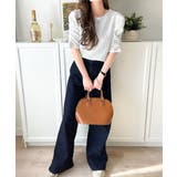 着るだけで華やかに。ふくれジャガード袖タックギャザープルオーバー（半袖） | Classical Elf  | 詳細画像5 